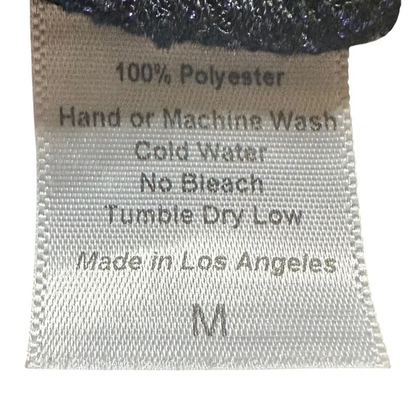 Lucy in the Sky Sparkling Navy Camisole size medium - Picture 3 of 5